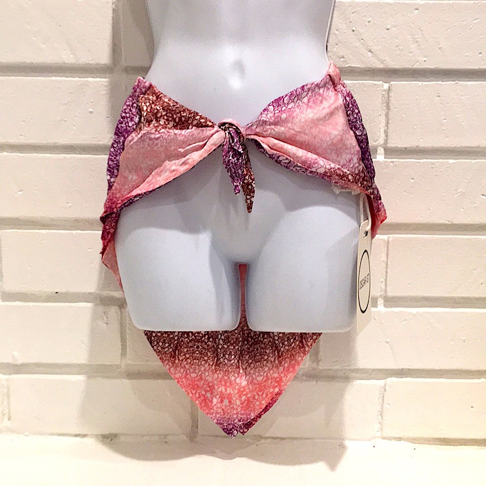 Oscar-ST Pink/ Purple Ombré Swim Coverup M (NWT)